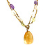Goldkette mit Edelsteinen von Elaine Firenze 14 kt