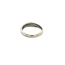 Witgouden ring met diamant 14 krt