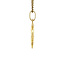 Gold horse pendant 14 kt