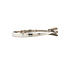 White gold solitaire ring with diamond 14 kt
