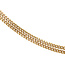 Gouden collier met diamant hanger 14 krt