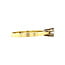 Golden solitaire ring with diamond 14 kt* new