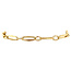 Gouden closed for ever armband 19 cm 14 krt