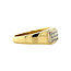 Gouden ring met diamant 18 krt