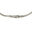 White gold bangle 42 cm 18 kt