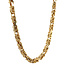 Gouden koningscollier 65 cm 18 krt