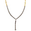 Gouden choker met diamant 48.5 cm 18 krt