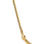Gold choker with diamond 14 crt