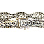 Witgouden armband met diamant 18 cm 18 krt