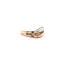 Gold ring with diamond 14 kt