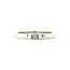 White gold memory ring with diamond 14 kt* new