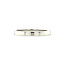 White gold memory ring with diamond 14 kt* new