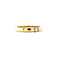 Gouden memoire ring met diamant van Diamonde 14 krt