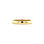 Gouden memoire ring met diamant van Diamonde 14 krt