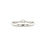 White gold solitaire ring with diamond 14 crt* new