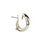 White gold ear jewelry with diamond 18 crt