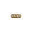 Goldener Ring mit Zirkonia 18 kt