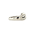 White gold ring with diamond 18 kt