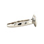 Witgouden ring met diamant 18 krt