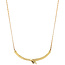 Gold choker with diamond 14 kt