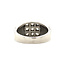 Weißgoldener Ring mit Diamant 18 kt