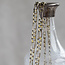 Goldene Figaro-Kette 61 cm 14 kt
