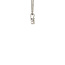 White gold solitaire pendant with diamond 14 crt* new