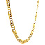 Men's gold necklace 71 cm 18 kt