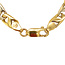 Men's gold necklace 71 cm 18 kt