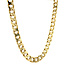 Gouden gourmet collier 54 cm 14 krt