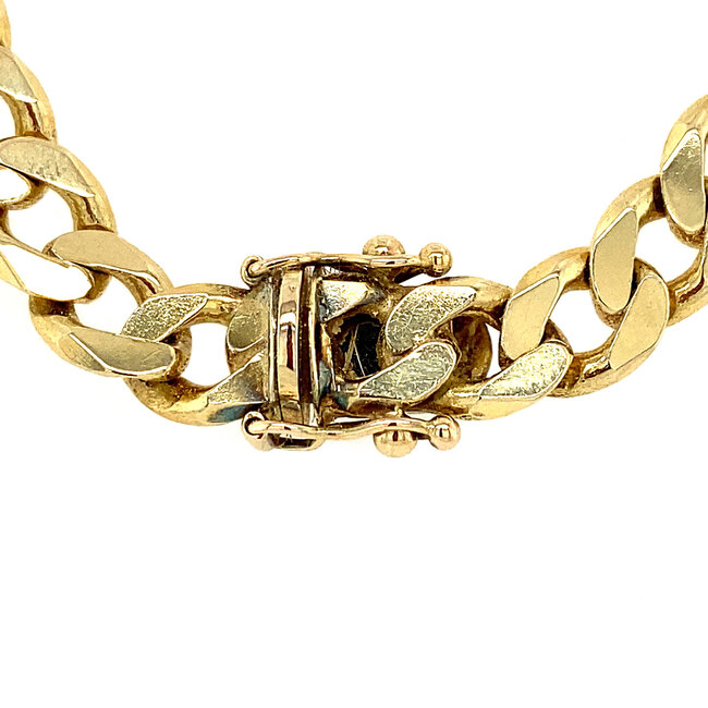 Goldenes Gourmet-Collier 54 cm 14 kt