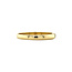 Gold ring with pave 14 crt* new