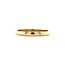 Gold ring with pave 14 crt* new