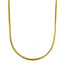 Goldenes Gourmet-Collier 45 cm 14 kt
