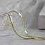 Goldenes Gourmet-Collier 45 cm 14 kt