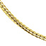 Goldenes Gourmet-Collier 45 cm 14 kt