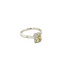 White gold ring with 1.11ct. diamond 14 kt *new