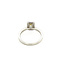 White gold ring with 1.11ct. diamond 14 kt *new