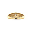 Goldener Ring mit Diamant 18 kt