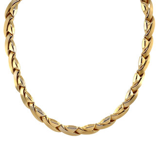 Gold choker 45 cm 14 kt