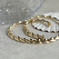 Goldhalsband 45 cm 14 crt
