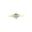 Gouden solitair ring met diamant 0.51ct. 14 krt* nieuw