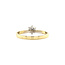 Gold solitaire ring with diamond 0.51ct. 14 kt* nieuw