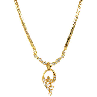 Goldener Choker mit Diamant 18 kt