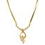 Goldener Choker mit Diamant 18 kt