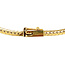Goldener Choker mit Diamant 18 kt