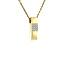 Gouden hanger met diamant 14 krt