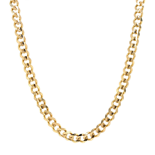 Gourmet necklace 46 cm 10 kt