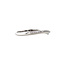 White gold ring with diamond 14 karat