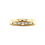 Golden ring with diamond 14 karat